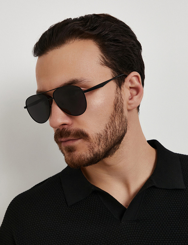 Черные мужские очки MASCOTTE 793-6146-7710 | ракурс 1