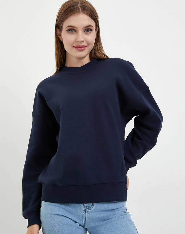 234-3287-2603 Джемпер женский темн-синий, Mascotte Lite