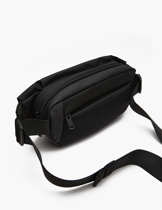 Черная мужская сумка MASCOTTE 698-4108-602 | ракурс 2 Черная мужская сумка MASCOTTE 698-4108-602 | ракурс 2