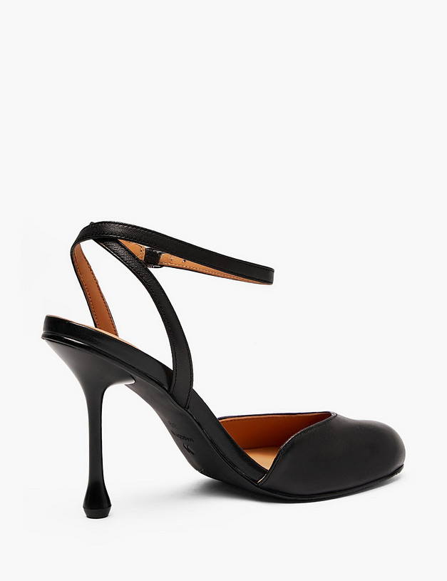 Черные женские туфли MASCOTTE 234-613311-3501M | ракурс 3