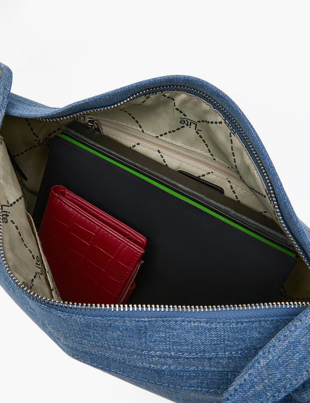 Женская джинсовая сумка MASCOTTE 646-4117-211 | ракурс 7 Женская джинсовая сумка MASCOTTE 646-4117-211 | ракурс 7