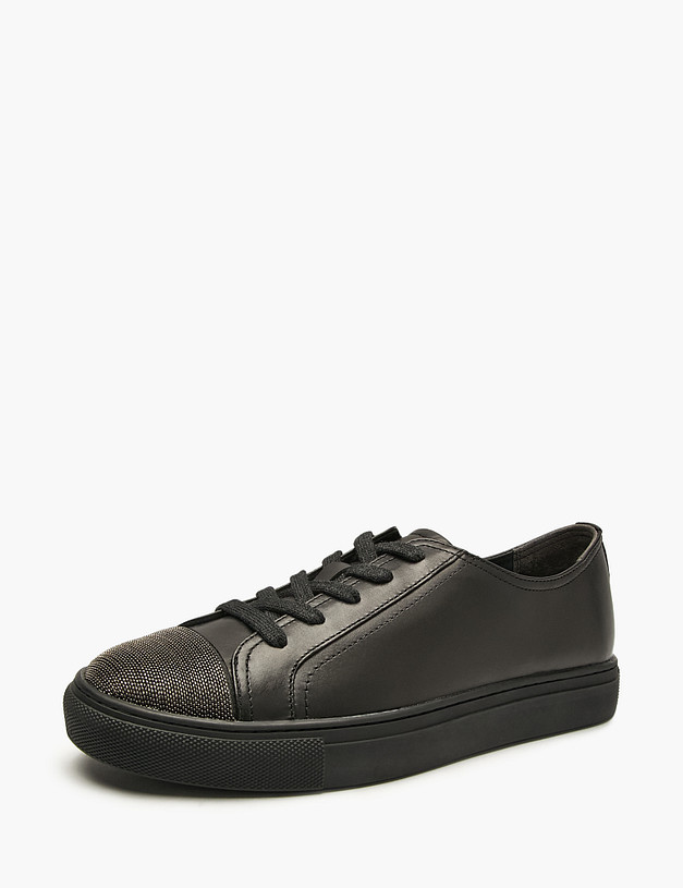 Черные женские кеды MASCOTTE 22-41204212-0102 | ракурс 2