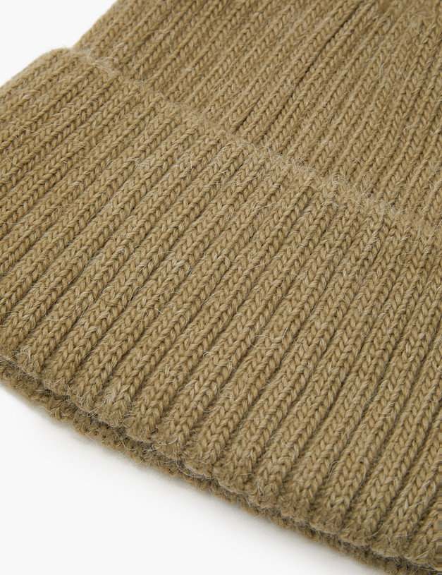 Оливковая женская шапка MASCOTTE 781-3231-7504 | ракурс 3