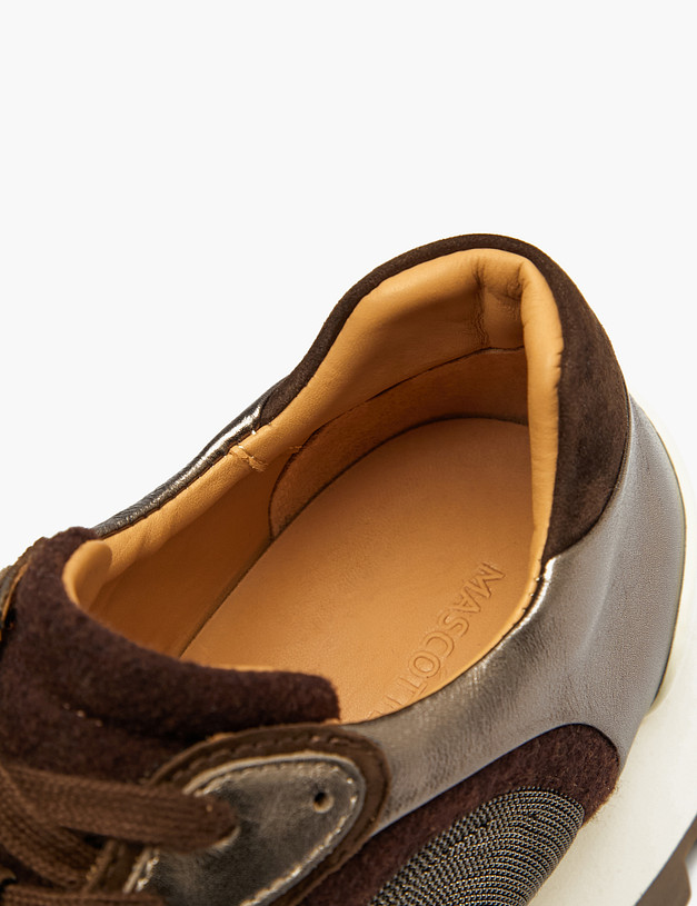 Коричневые женские кроссовки MASCOTTE 15-520216-4680M | ракурс 6