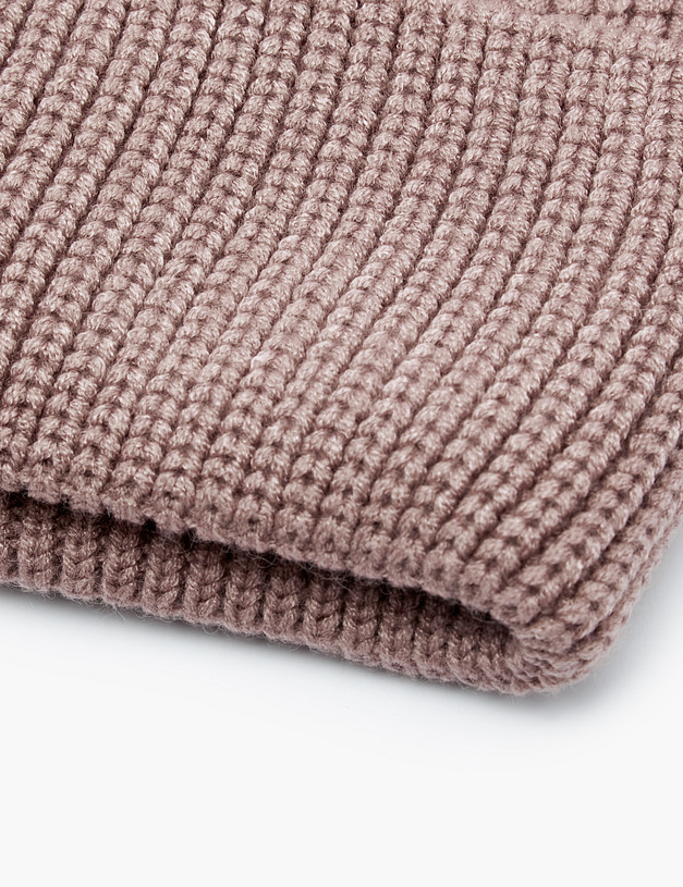 Женская шапка цветы пыльной розы MASCOTTE 781-2203-2408 | ракурс 3