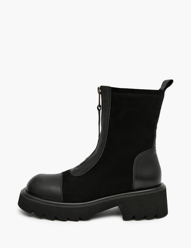 Черные женские ботинки MASCOTTE 58-321122-3605M | ракурс 1