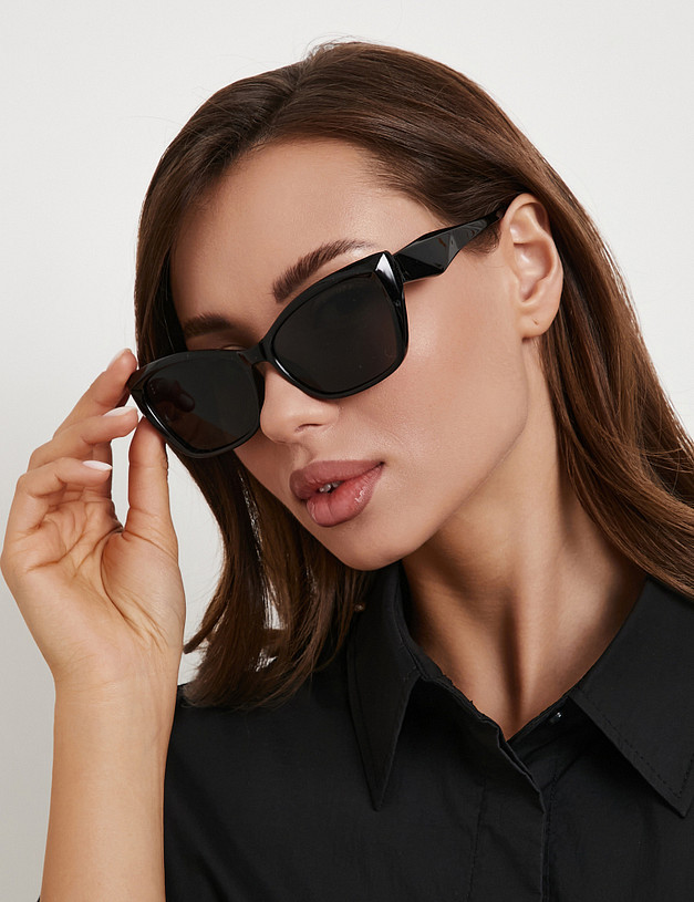 Черные женские очки MASCOTTE 793-6103-7710 | ракурс 1