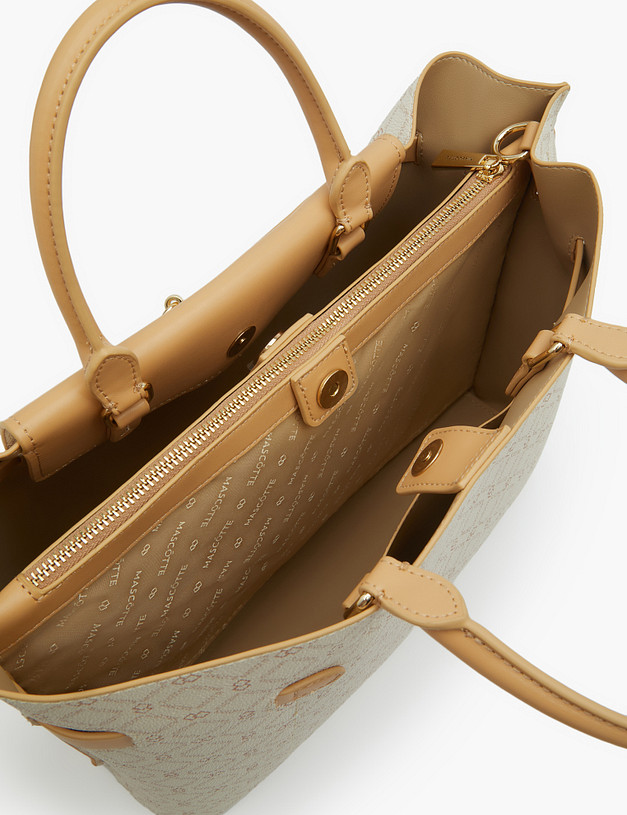 Белая женская сумка MASCOTTE 602-3107-601 | ракурс 5