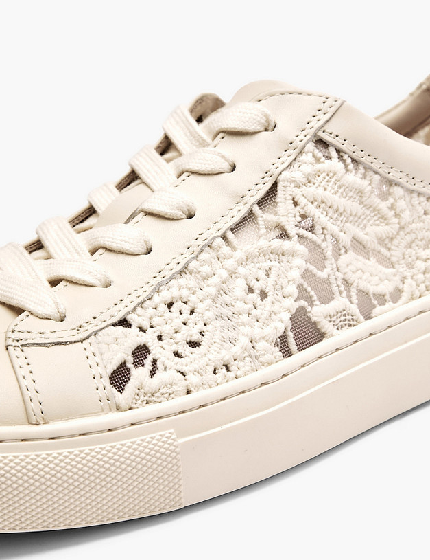 Молочные женские кеды MASCOTTE 22-61204917-7157M | ракурс 6