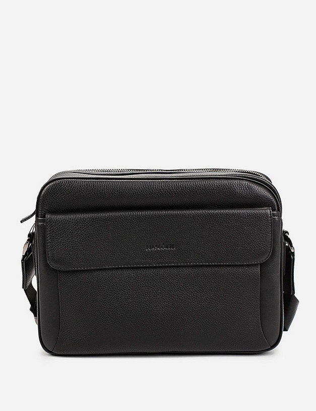 Кожаная мужская сумка-мессенджер MASCOTTE 604-9213-102 | ракурс 2