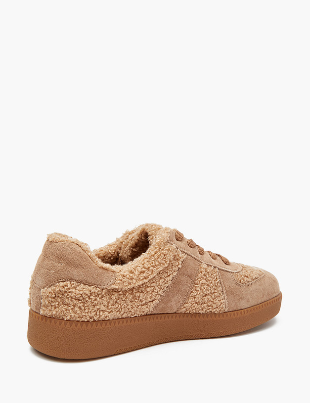 Бежевые женские кеды MASCOTTE 234-324641-0608 | ракурс 4