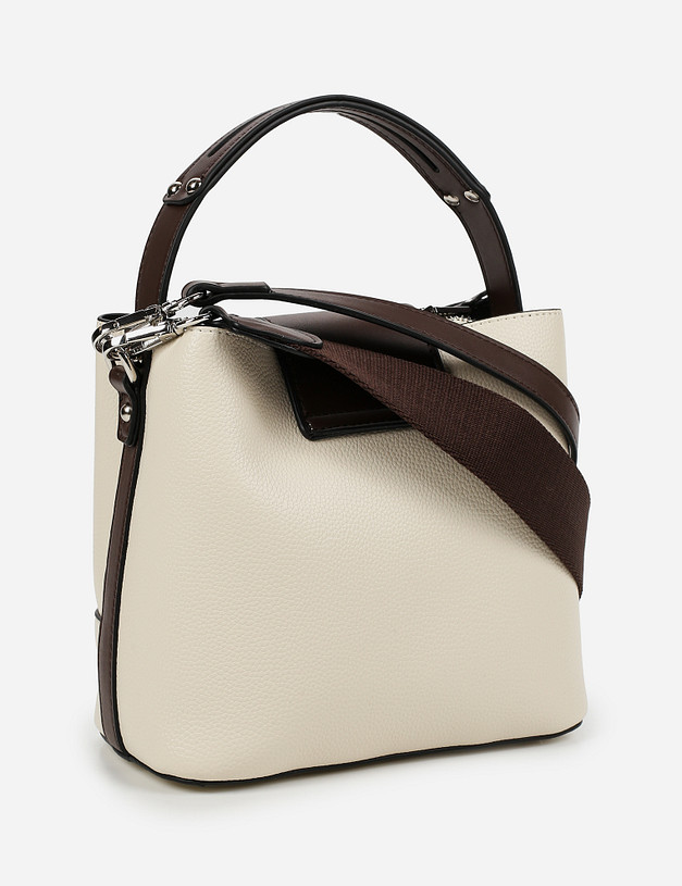 Молочная женская сумка MASCOTTE 610-0106-601 | ракурс 3