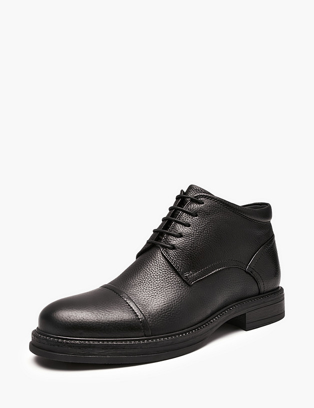 Черные мужские ботинки MASCOTTE 142-520621-0102 | ракурс 2