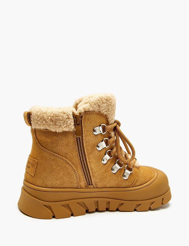 Рыжие детские угги MASCOTTE 234-524831-0213 | ракурс 4