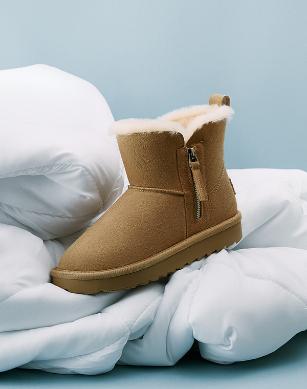 234-525031-0208 Ботинки девичьи велюр/мех беж, Mascotte JUNIOR