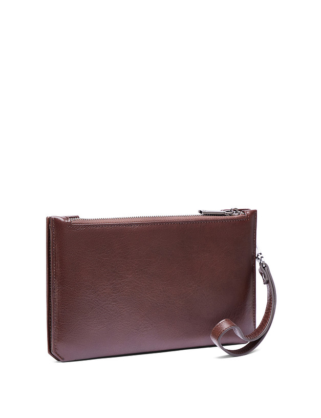 Коричневая мужская барсетка MASCOTTE 622-5203-102 | ракурс 4 Коричневая мужская барсетка MASCOTTE 622-5203-102 | ракурс 4