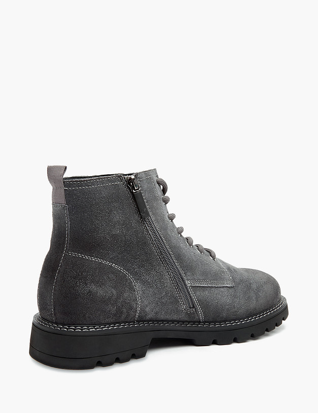 Серые зимние мужские ботинки MASCOTTE 58-3290732-2240M | ракурс 4