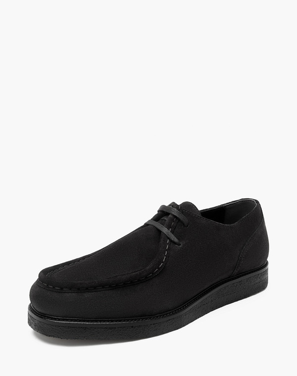 128-314911-3320M Полуботинки мужские нубук/нат.кожа черн, Mascotte