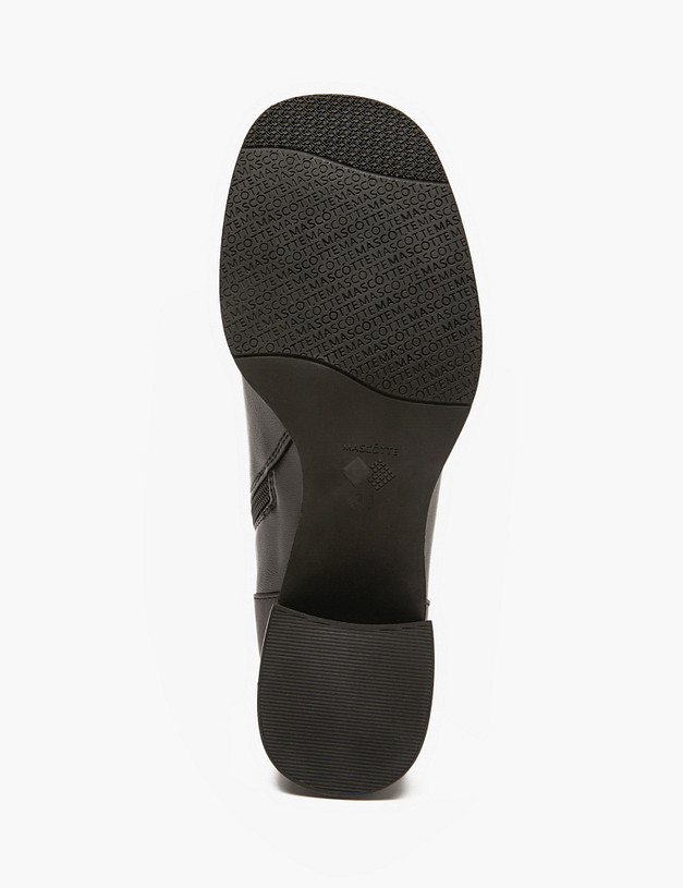 Черные женские ботильоны со шнуровкой MASCOTTE 233-414121-0102 | ракурс 5