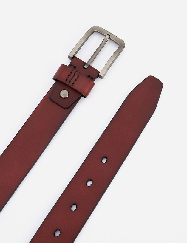 Коричневый мужской ремень MASCOTTE 703-0108-609 | ракурс 2