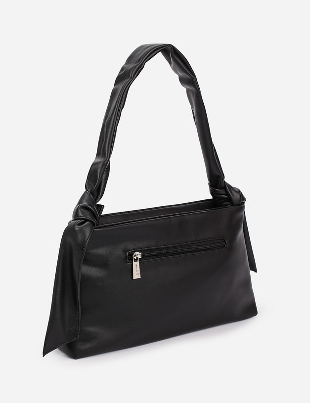 Черная женская сумка MASCOTTE 670-1218-602 | ракурс 3 Черная женская сумка MASCOTTE 670-1218-602 | ракурс 3