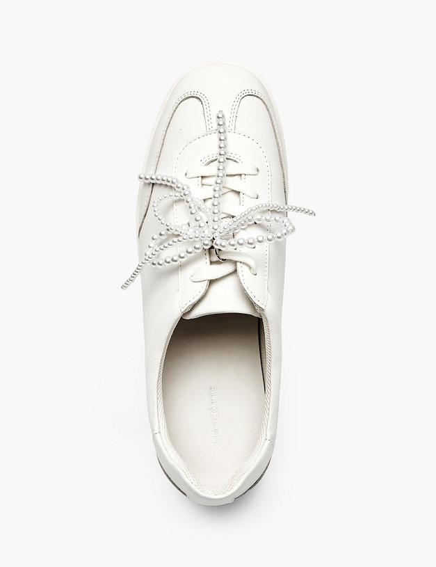 Белые женские кеды MASCOTTE 22-5161321-4120M | ракурс 4