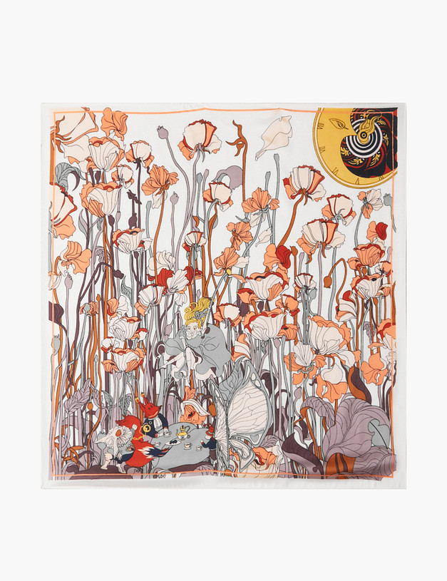 Бежевый женский платок MASCOTTE 730-2116-2412 | ракурс 2