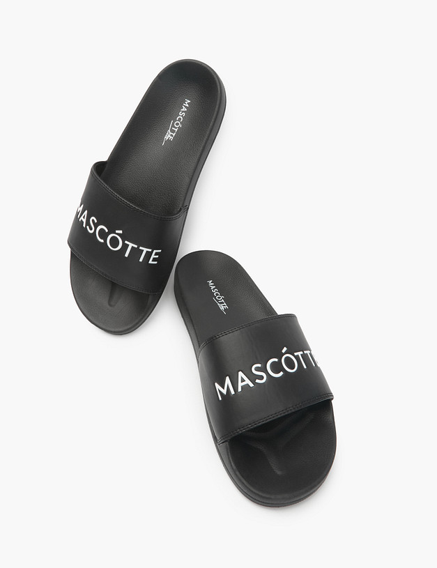 Черные мужские сабо MASCOTTE 151-110121-0602 | ракурс 7