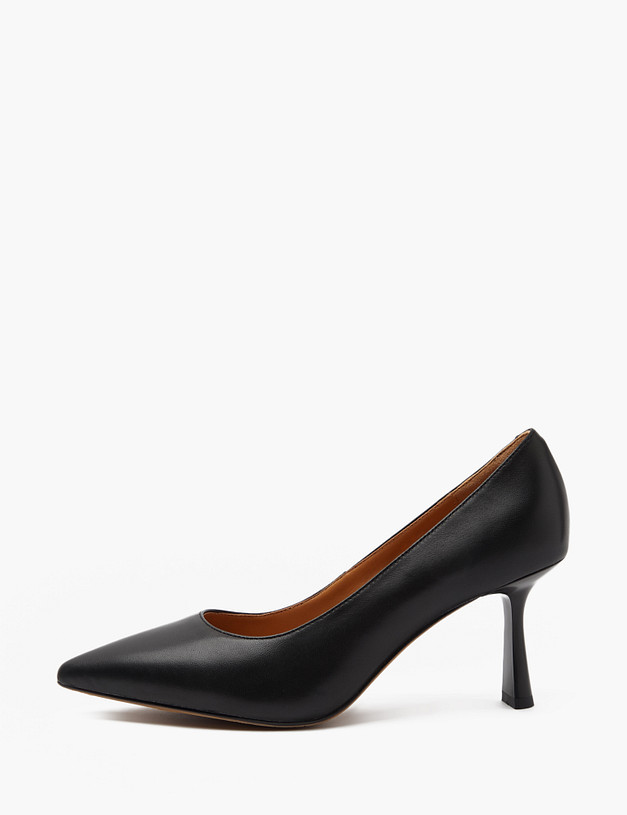 Черные женские туфли из натуральной кожи MASCOTTE 126-413811-3501M | ракурс 1