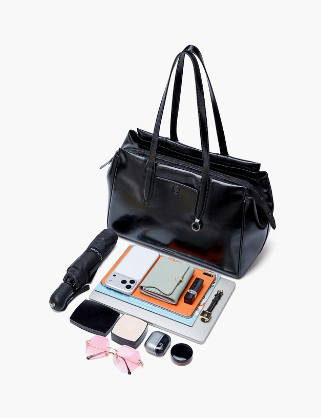 Черная женская сумка MASCOTTE 616-6111-602 | ракурс 6