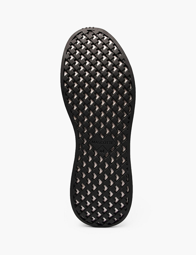 Черные мужские полуботинки MASCOTTE 189-6131624-0202 | ракурс 5