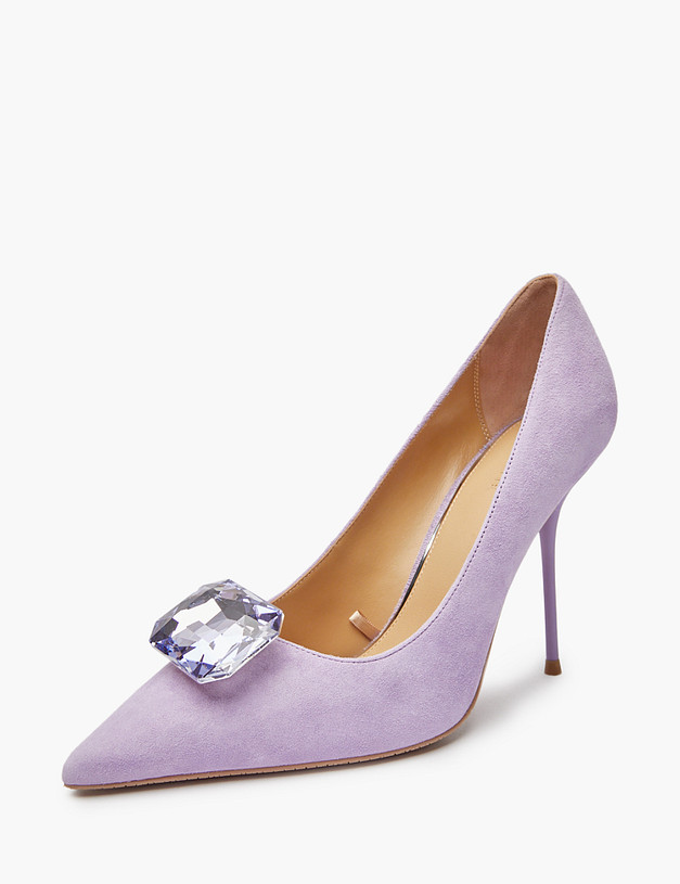 Фиолетовые женские туфли MASCOTTE 172-5162512-4664M | ракурс 2