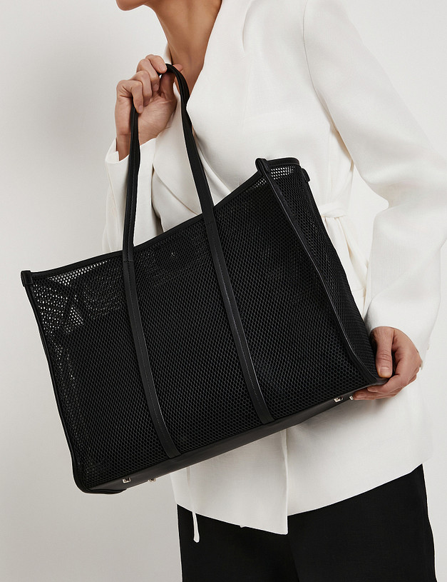 Черная женская сумка MASCOTTE 646-6117-202 | ракурс 2