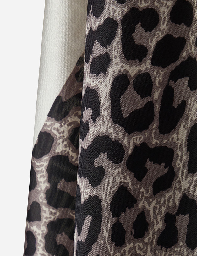 Серый женский платок MASCOTTE 730-1209-2402 | ракурс 2