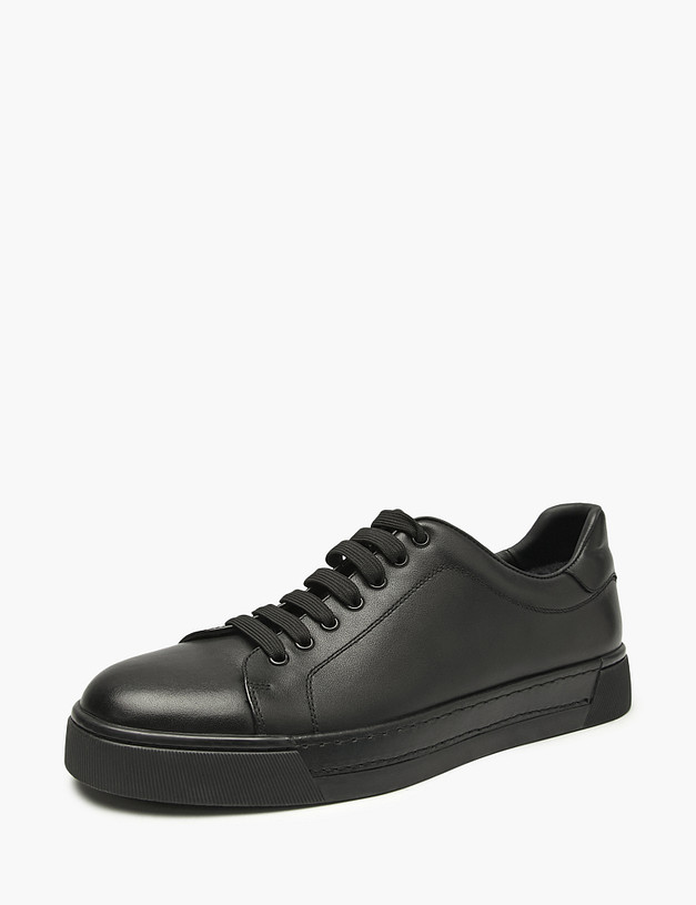 Черные мужские зимние кеды MASCOTTE 175-523231-7100M | ракурс 2