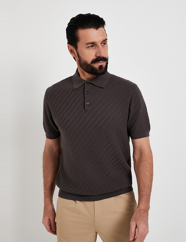 Серый мужской джемпер MASCOTTE 852-6110-2610 | ракурс 1