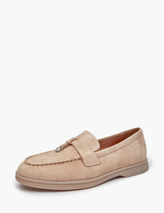 Бежевые женские лоферы MASCOTTE 22-5160511-3612M | ракурс 2