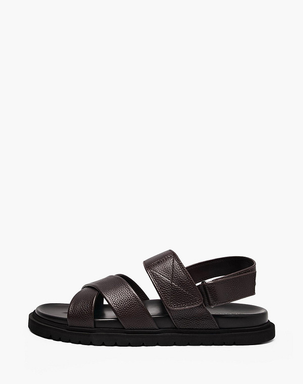 142-613761-0109 Туфли летние мужские нат.кожа/и.кожа корич, Mascotte