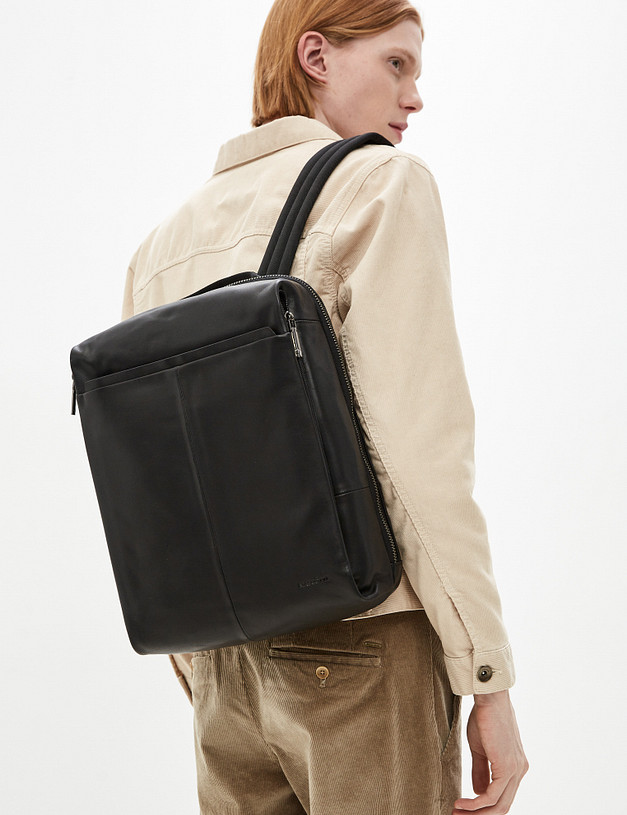 Черный мужской рюкзак MASCOTTE 622-1201-102 | ракурс 1