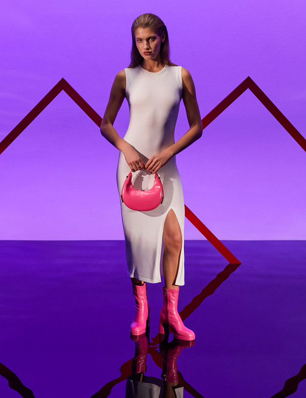 Молочное женское платье MASCOTTE 852-4120-2401 | ракурс 1 Молочное женское платье MASCOTTE 852-4120-2401 | ракурс 1