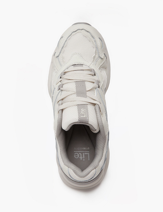 Белые женские кроссовки MASCOTTE 130-420422-0210 | ракурс 5