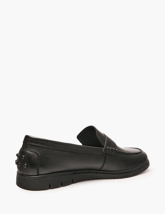 Черные мужские лоферы MASCOTTE 15-514011-0113 | ракурс 3