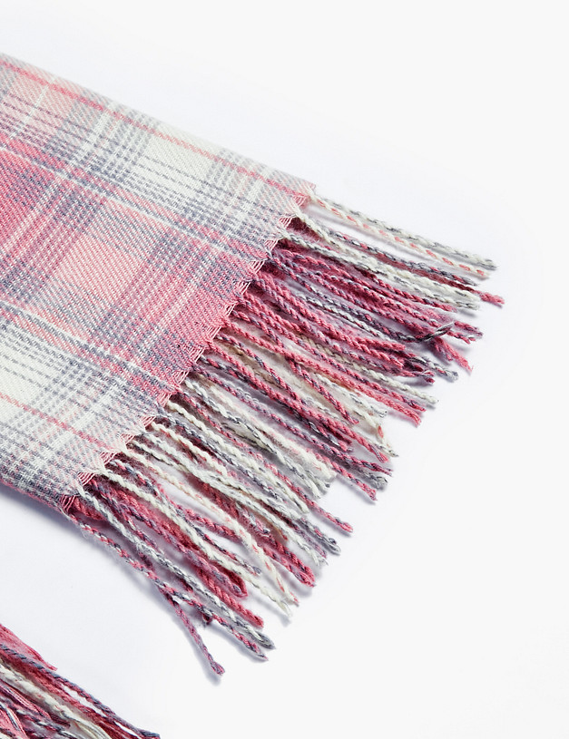 Розовый женский шарф MASCOTTE 766-2212-2406 | ракурс 3