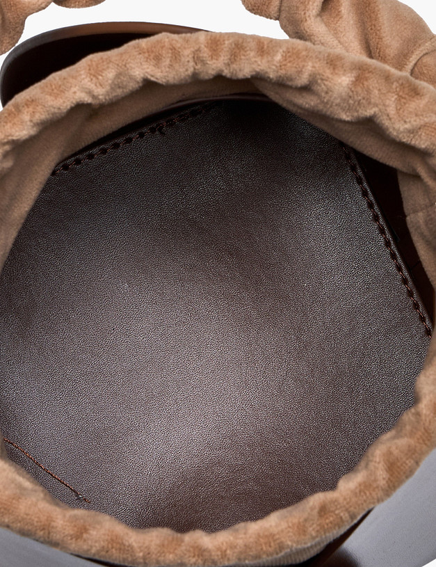 Коричневая женская сумка MASCOTTE 660-6105-609 | ракурс 3