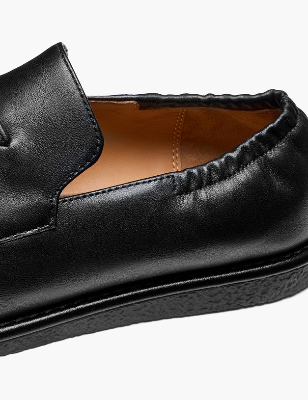Черные женские лоферы MASCOTTE 233-620211-3501M | ракурс 8