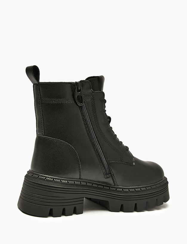 Черные женские зимние ботинки MASCOTTE 98-521451-0602 | ракурс 2