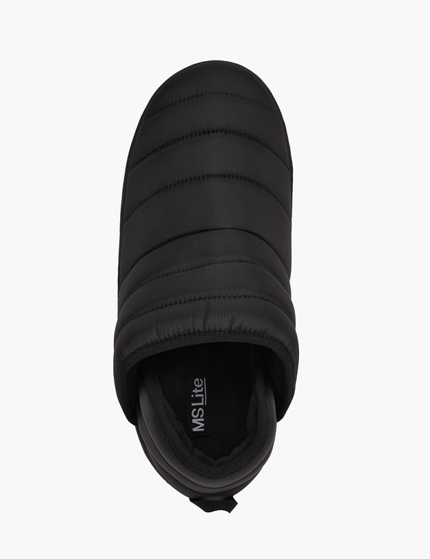 Черные короткие мужские дутики MASCOTTE 151-320923-0202 | ракурс 5