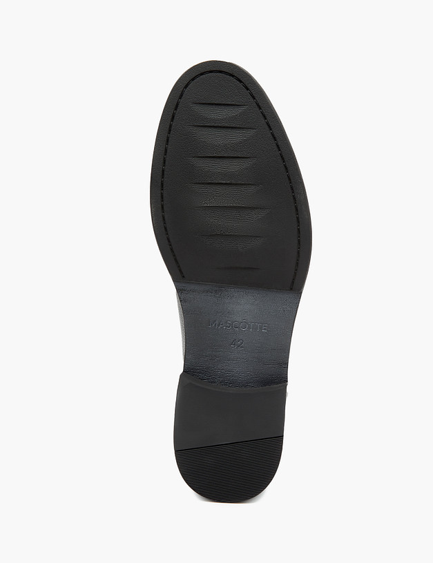 Черные мужские дерби MASCOTTE 175-322611-0102 | ракурс 5 Черные мужские дерби MASCOTTE 175-322611-0102 | ракурс 5