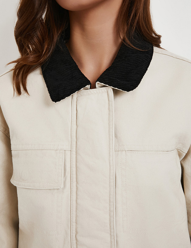 Молочная женская куртка MASCOTTE 874-5210-2601 | ракурс 6