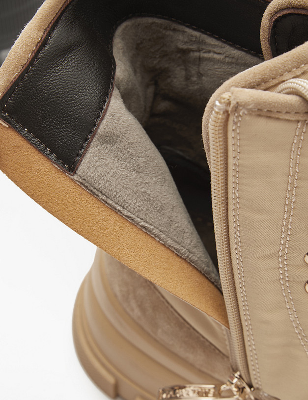 Бежевые женские ботинки MASCOTTE 233-3201921-0208 | ракурс 7